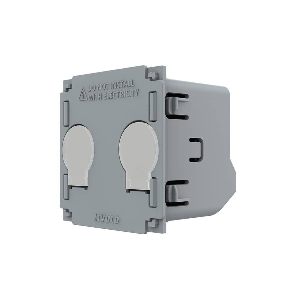 Modul intrerupator dublu wireless cu touch LIVOLO — imaginea 1