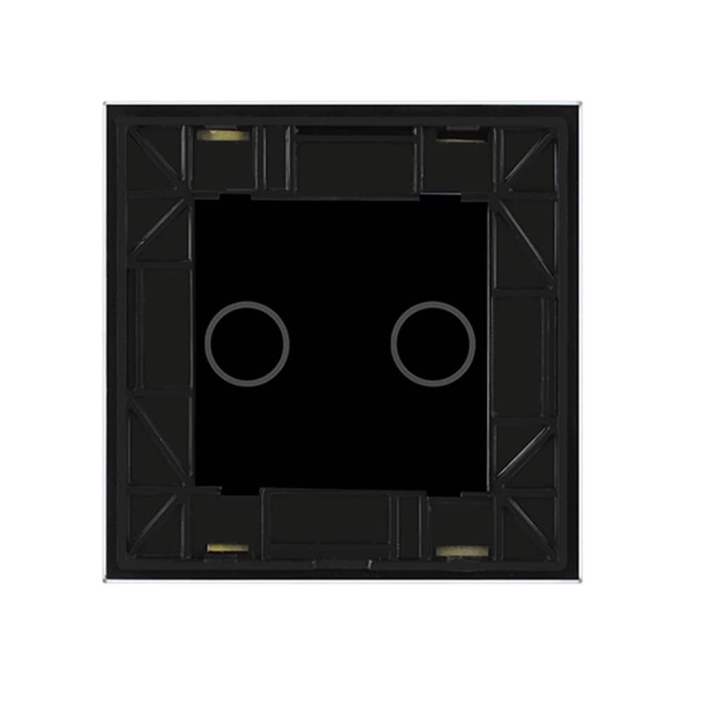 Panou intrerupator dublu cu touch Livolo din sticla — imaginea 3