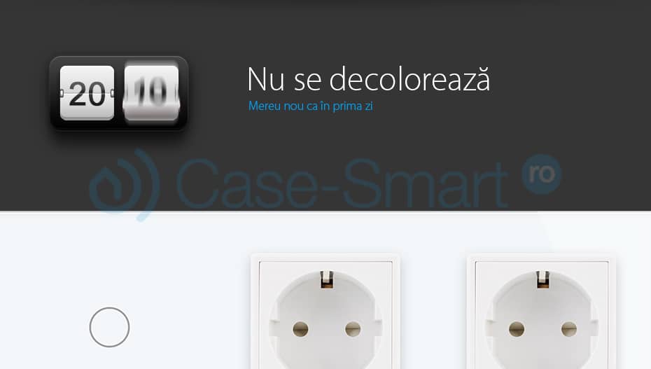 Intrerupator simplu + Priza tripla LIVOLO cu touch din sticla — imaginea 4