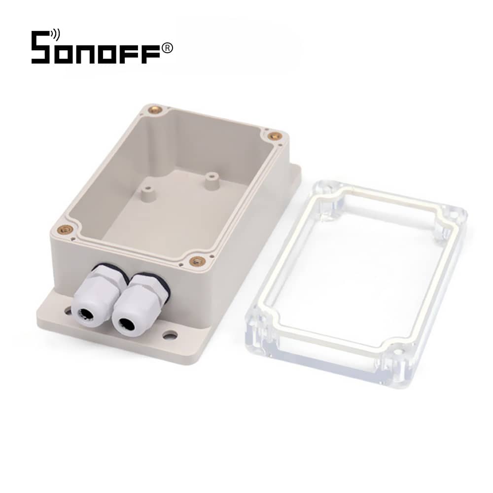 Carcasa rezistenta la apa pentru releu Sonoff IP66 — imaginea 1