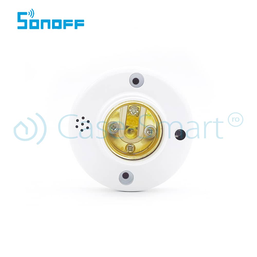 Dulie inteligenta Wi-Fi si RF E27 Sonoff — imaginea 3