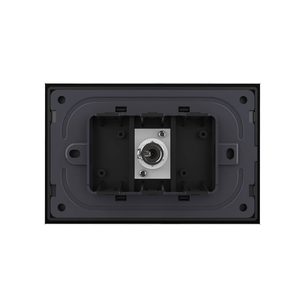 Priza Simpla TV Livolo cu Rama din Sticla - Serie Noua — imaginea 4