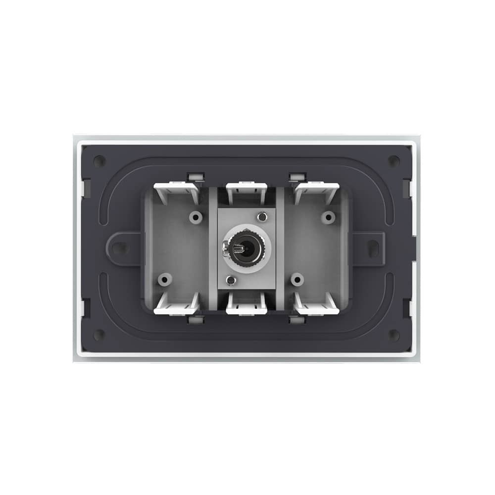 Priza Simpla TV Livolo cu Rama din Sticla - Serie Noua — imaginea 4