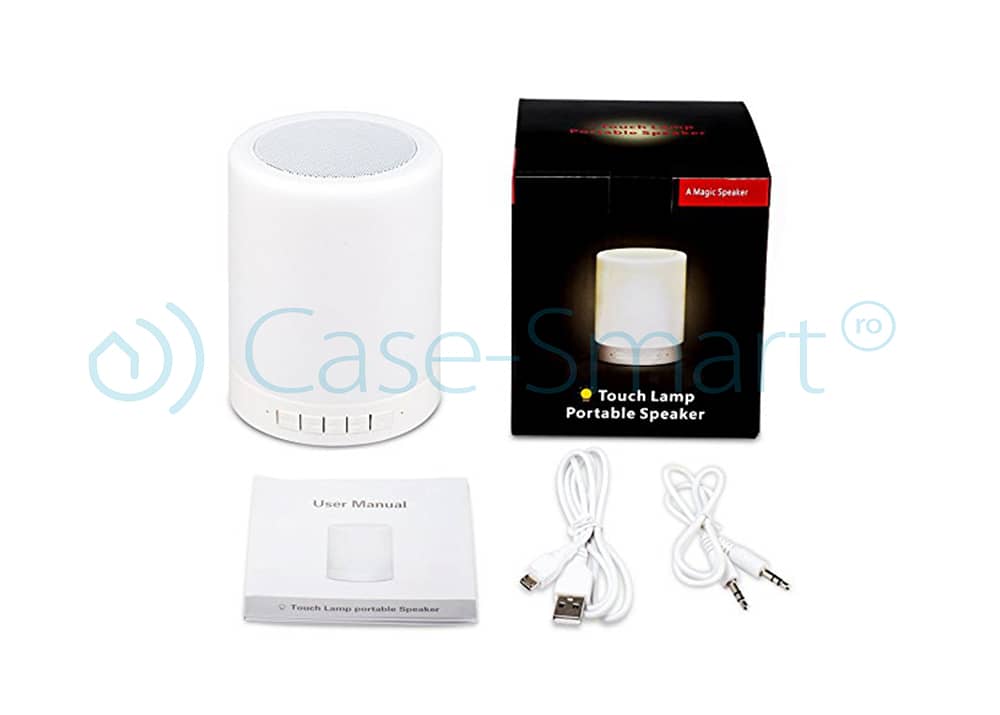 Boxa si lampa inteligenta portabila cu bluetooth Red Sun RS-WBSL-LV2016-RGB — imaginea 3