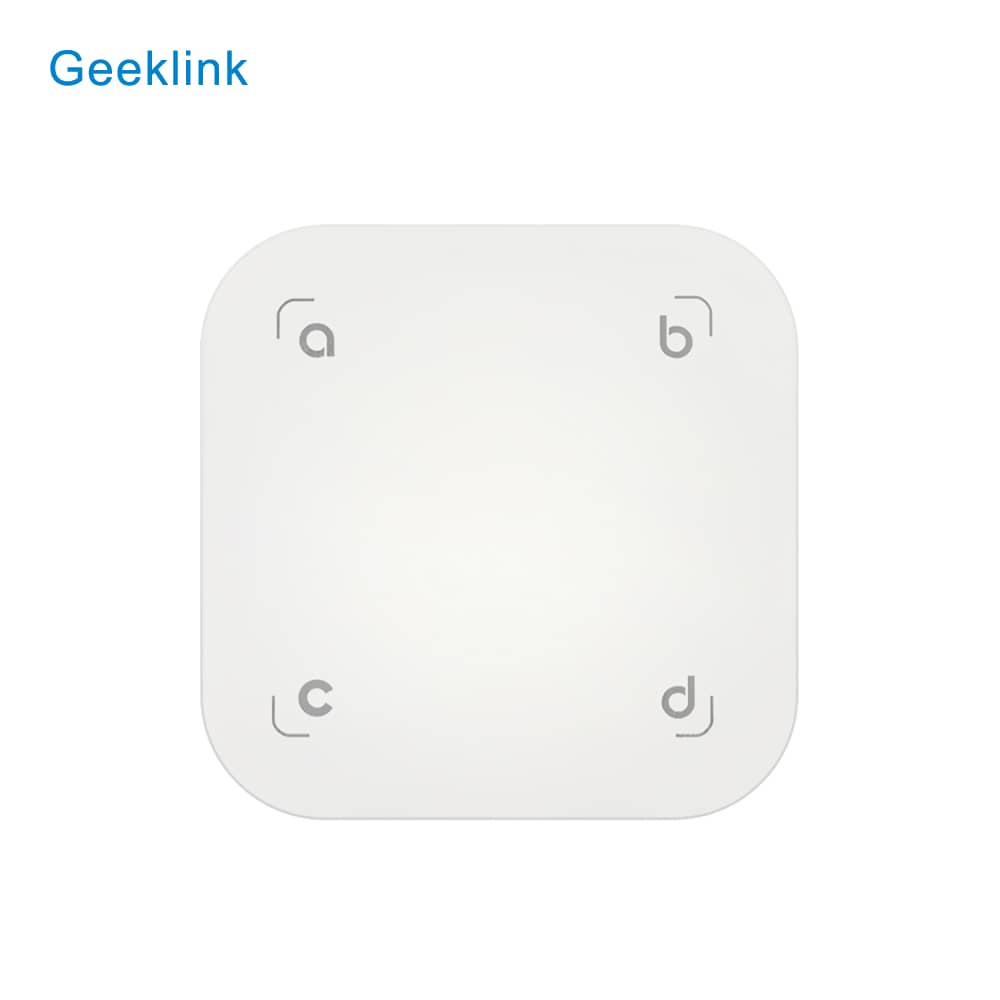 Telecomanda inteligenta touch cu 4 butoane, invatare scene Geeklink — imaginea 1