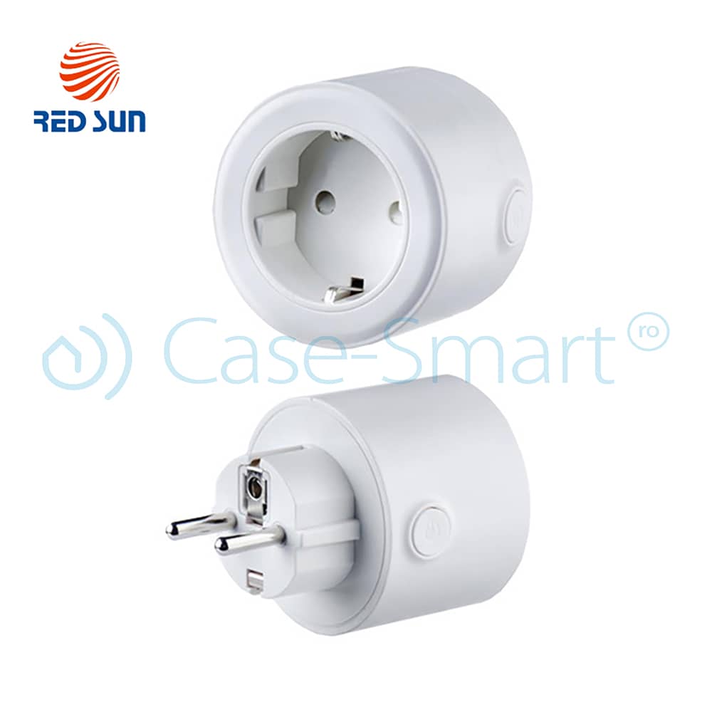 Priza inteligenta RedSun Wi-Fi rotunda EU - RS-M6, Control de pe telefonul mobil — imaginea 3