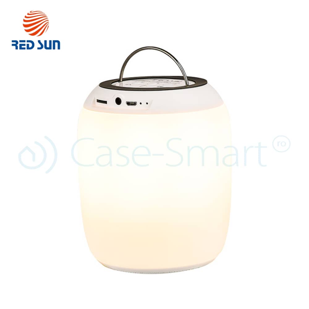 Boxa si lampa inteligenta cu touch portabila si bluetooth RedSun RS-WBSL-Q5 — imaginea 5