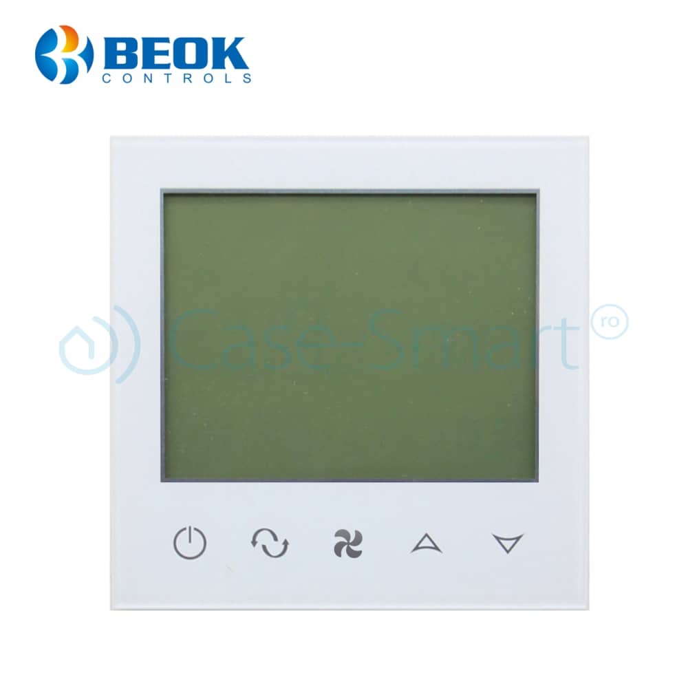 Termostat cu fir pentru aer conditionat BeOk TDS21WIFI-AC2, Control de pe telefonul mobil, Compatibil cu sisteme HVAC — imaginea 2