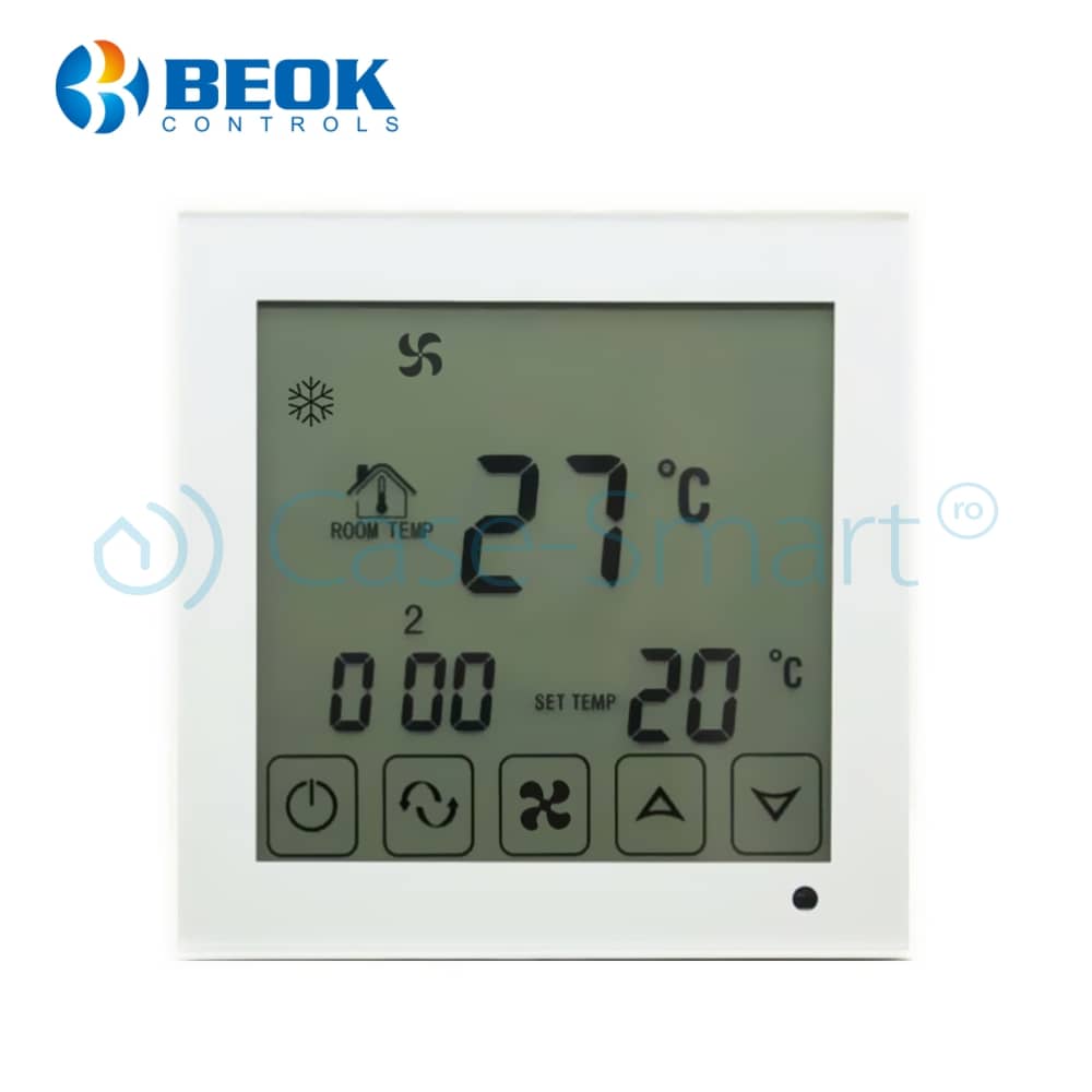 Termostat cu fir pentru aer conditionat BeOk TDS23-AC2, Compatibil cu sisteme HVAC — imaginea 3