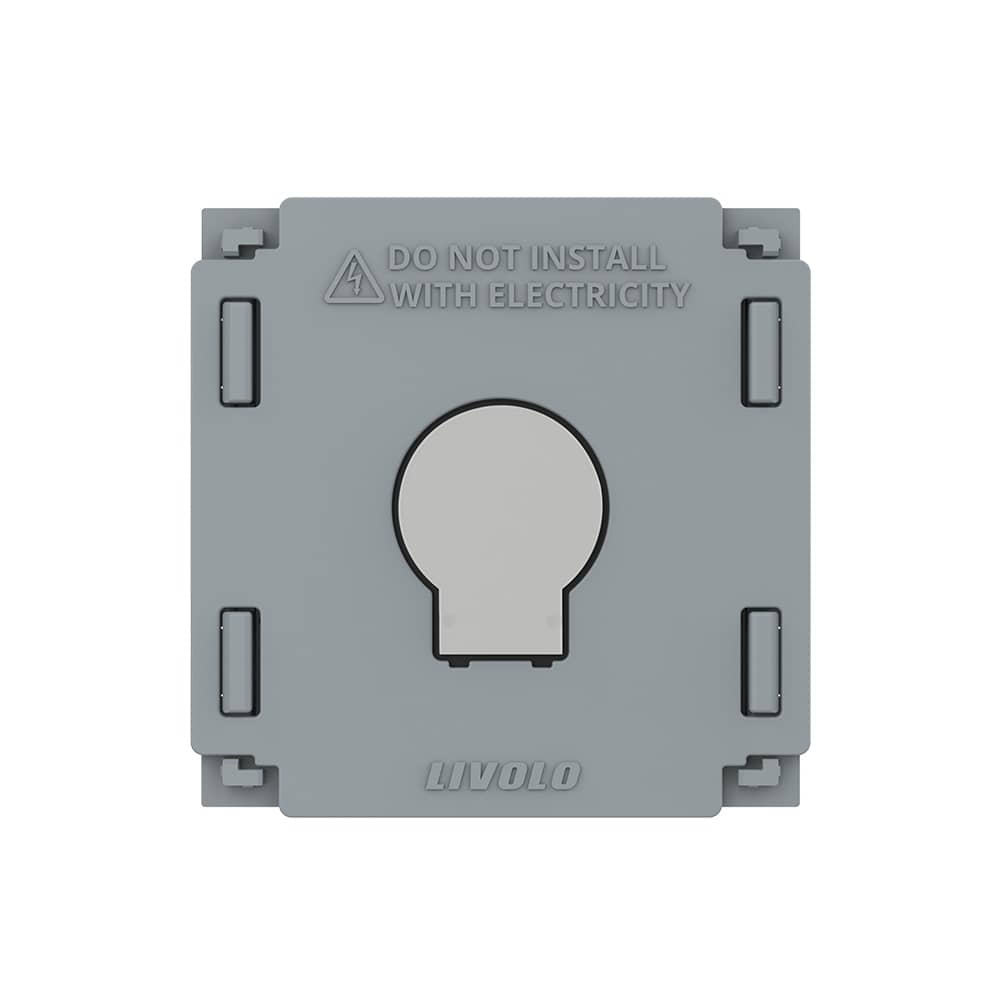 Modul Intrerupator simplu cap-scara cap-cruce cu touch Livolo - protocol ZigBee — imaginea 2