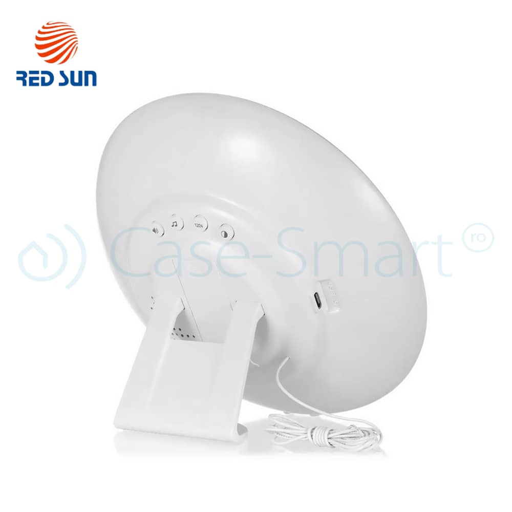 Lampa inteligenta cu alarma si radio FM RedSun - 6638D — imaginea 6