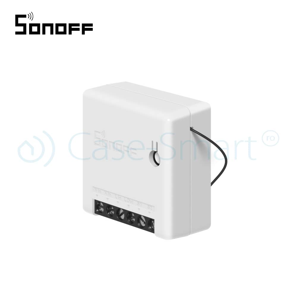 Releu Mini automatizare dispozitive electrocasnice Sonoff Mini, Setare interval de functionare, Control vocal, Control de pe telefonul mobil — imaginea 3