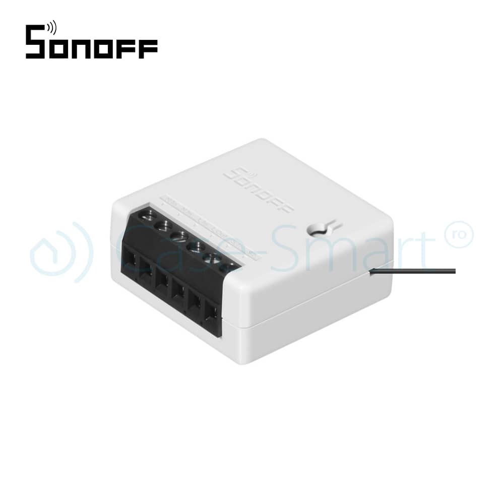 Releu Mini automatizare dispozitive electrocasnice Sonoff Mini, Setare interval de functionare, Control vocal, Control de pe telefonul mobil — imaginea 4
