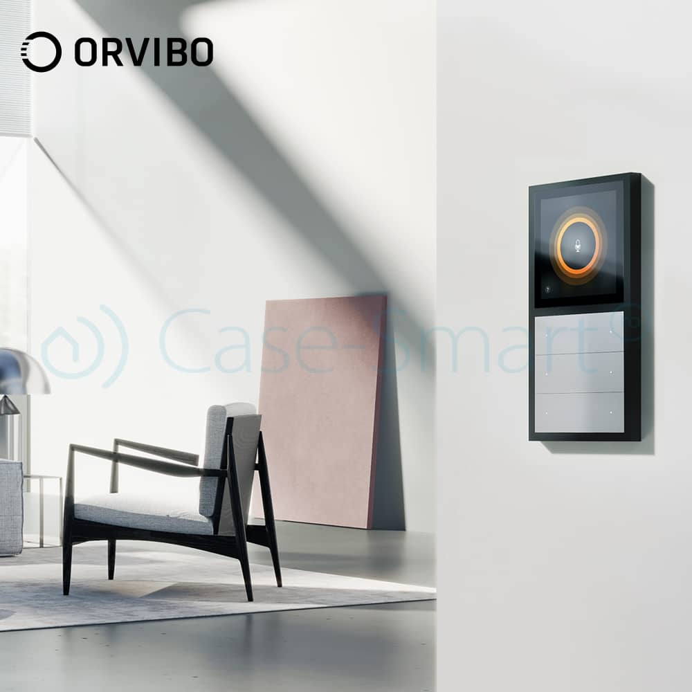 Panou multifunctional Smart Orvibo MixPad, Senzor temperatura, Senzor umiditate, Protocol Zigbee, Control lumini, Control rulouri exterioare, draperii, perdea, Control vocal, Control de pe telefonul mobil — imaginea 2