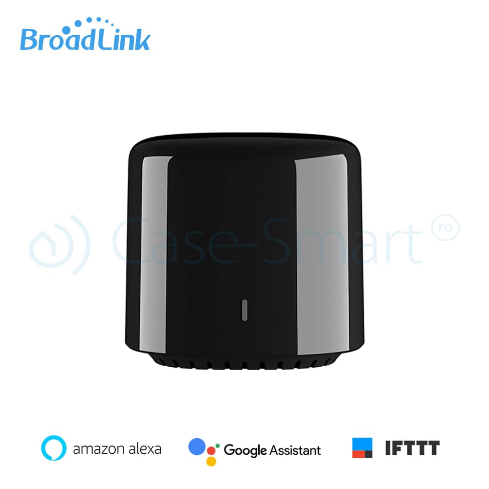 Telecomanda inteligenta BroadLink BestCon RM4C Mini, IR, Wi-Fi, compatibil Amazon Alexa si Google Home — imaginea 2