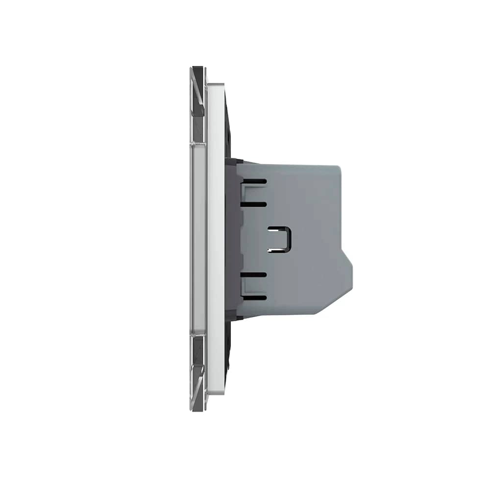 Intrerupator simplu wireless cu touch Livolo din sticla, Serie noua — imaginea 3