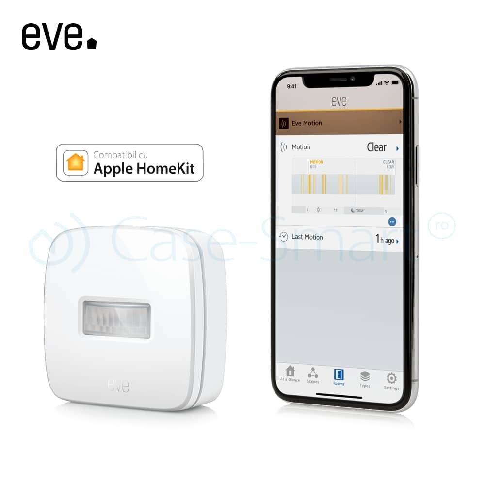 Senzor de miscare Eve Motion, Compatibil cu Apple HomeKit, Wireless — imaginea 3
