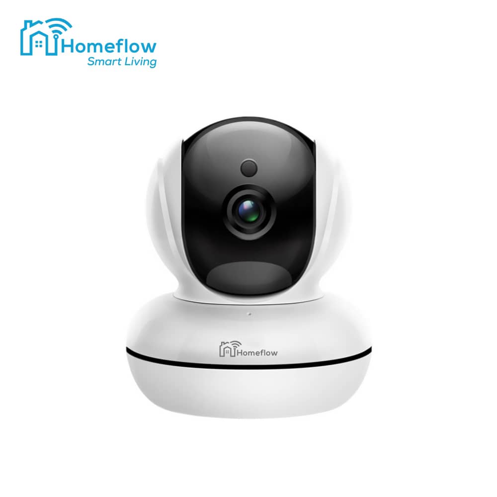 Camera de supraveghere wireless rotativa Homeflow C-6001, Comunicare bidirectionala, Detectie miscare, Inregistrare, Control de pe telefonul mobil - Resigilat-1 — imaginea 1
