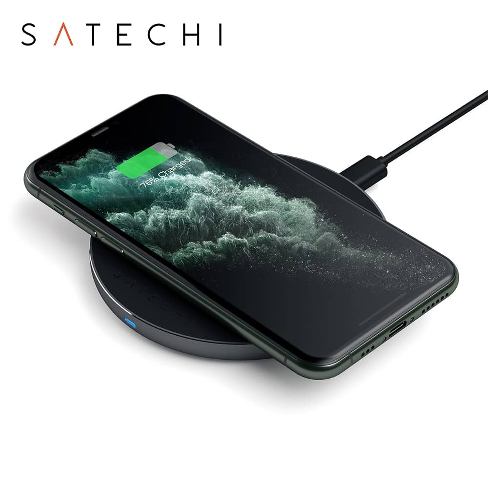 Incarcator Wireless Fast Charge Satechi, 10W, Certificat QI — imaginea 2