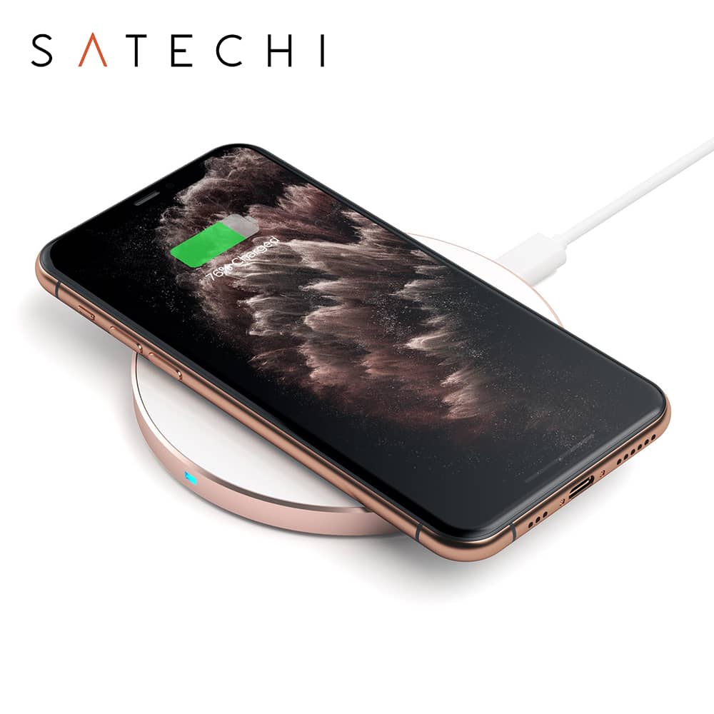 Incarcator Wireless Fast Charge Satechi, 10W, Certificat QI — imaginea 2