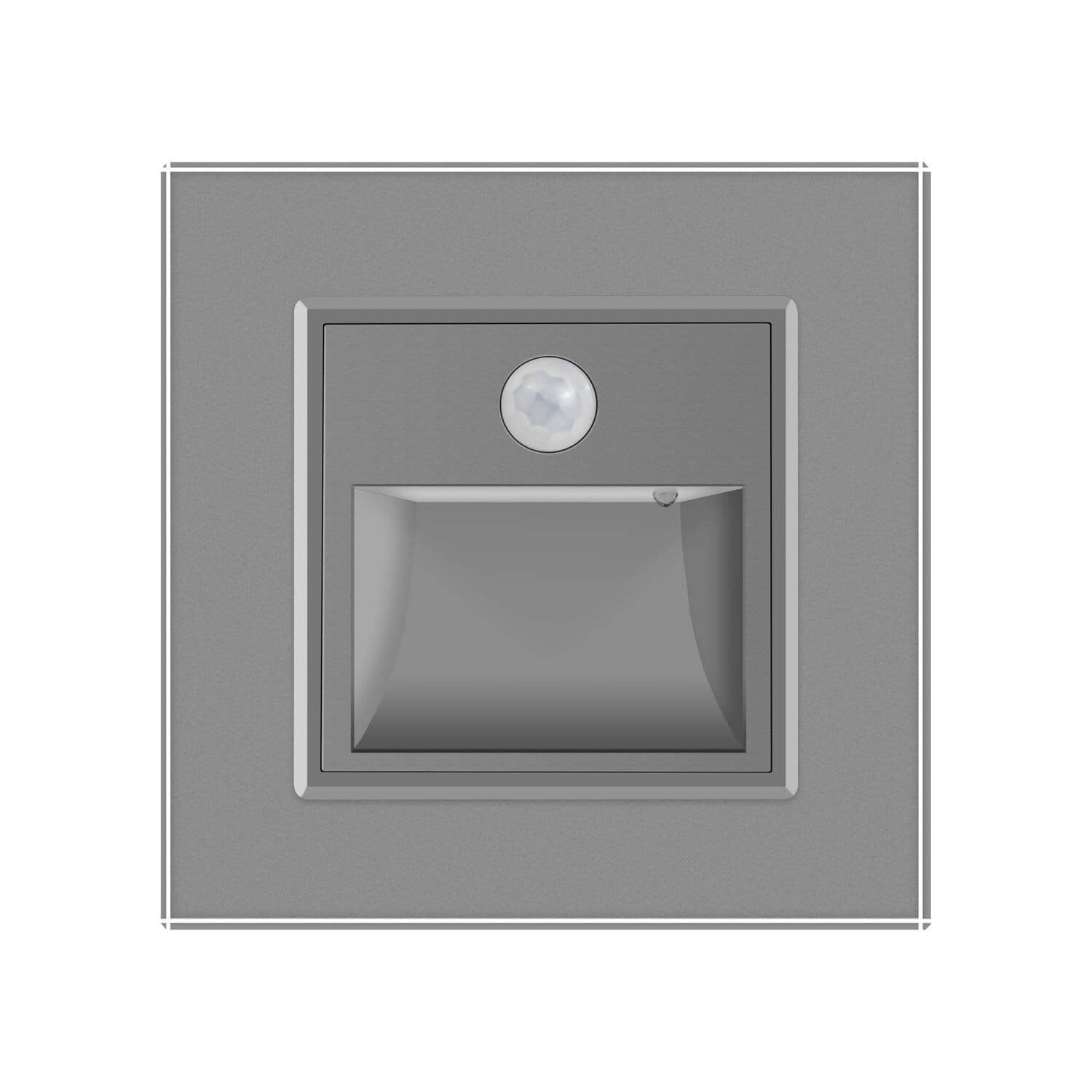 Lampa de veghe LED Livolo cu rama din sticla, Senzor miscare incorporat — imaginea 2