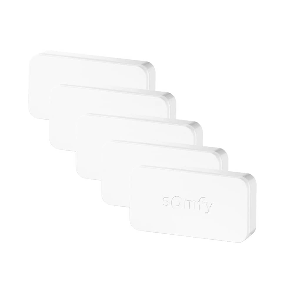 Intellitag™ Senzor pentru usa/fereastra interior sau exterior, Compatibil cu Somfy One, One+, Home Alarm, Pachet 5 bucati — imaginea 1