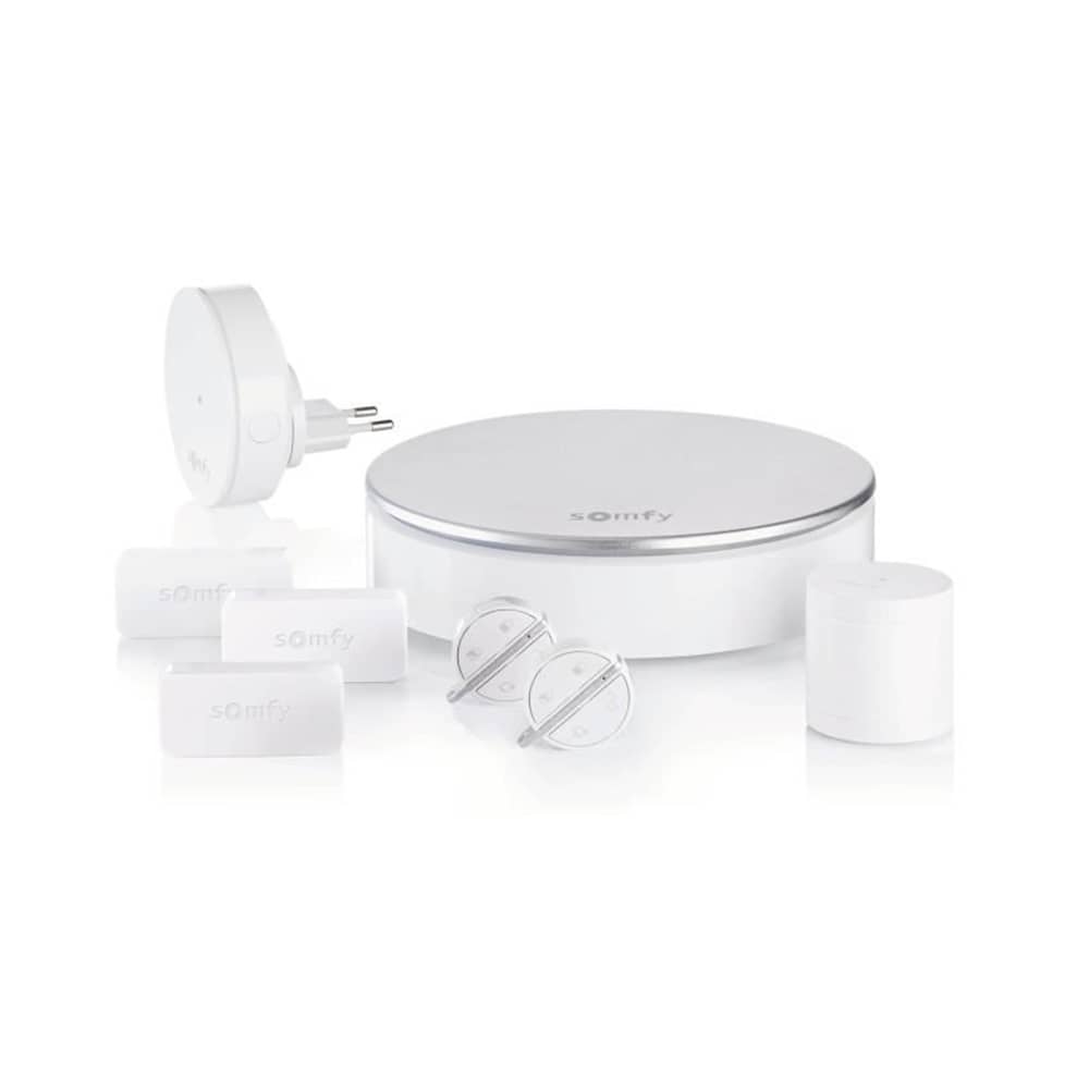 Pachet Somfy Home Alarm, Sirena de interior, Brelocuri si INTELLITAG™ — imaginea 1