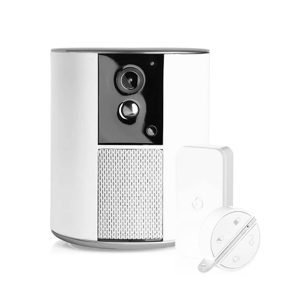 Camera de supraveghere Somfy One+, Full HD, Alarma si Sirena, WiFi, Bluetooth 4.0, Detector de miscare ( Badge si IntelliTag incluse ) — imaginea 1