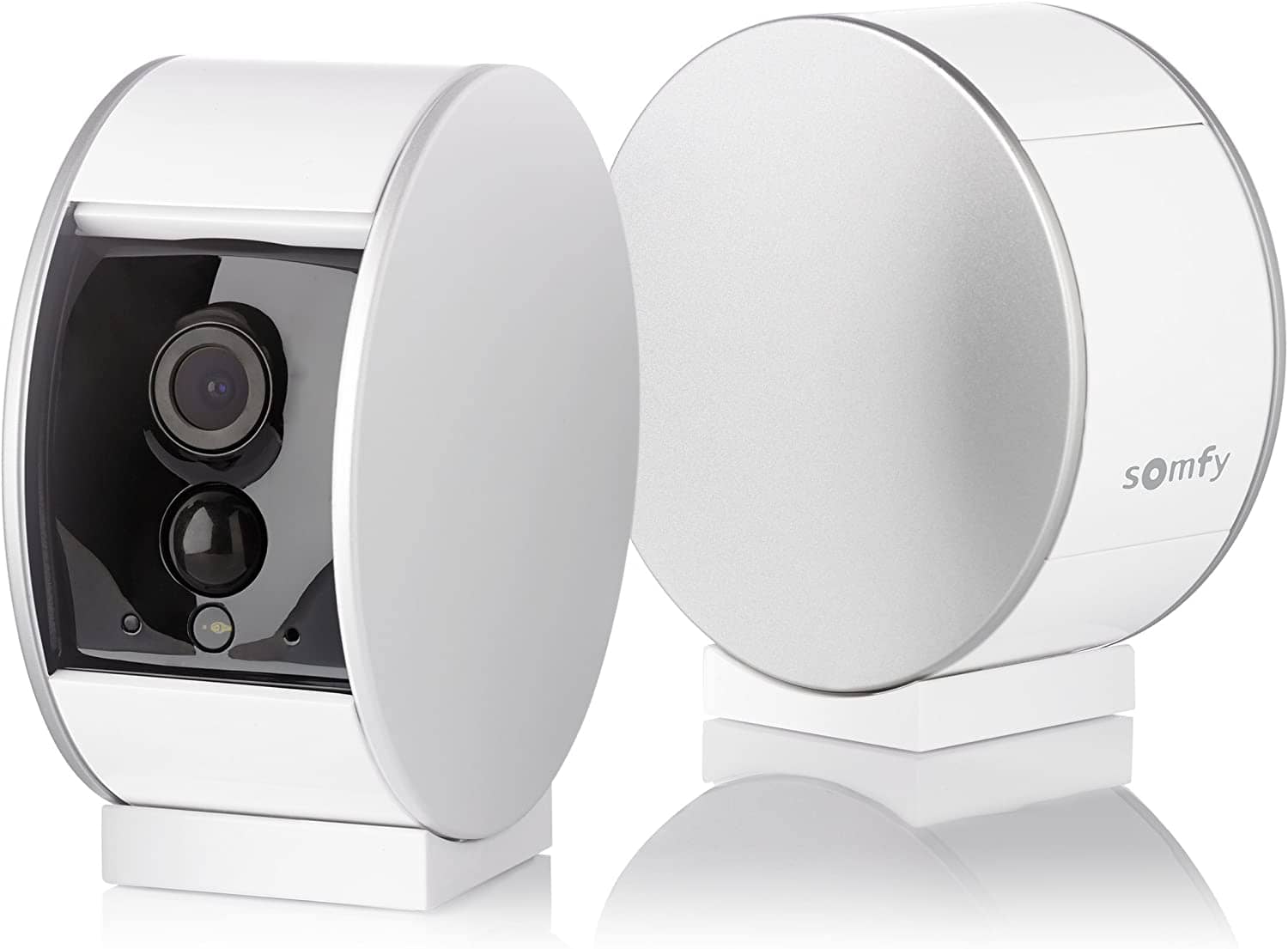 Camera Video HD de interior Somfy Protect, Vedere pe timp de noapte, Zoom de 8x, Compatibil cu TaHoma, Amazon Alexa, IFTTT si Works With Nest — imaginea 2