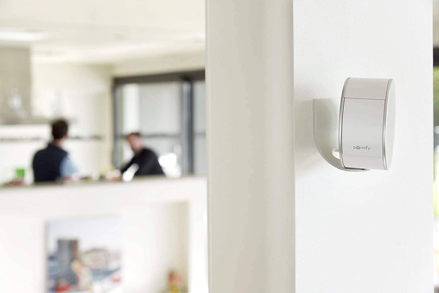 Camera Video HD de interior Somfy Protect, Vedere pe timp de noapte, Zoom de 8x, Compatibil cu TaHoma, Amazon Alexa, IFTTT si Works With Nest — imaginea 3