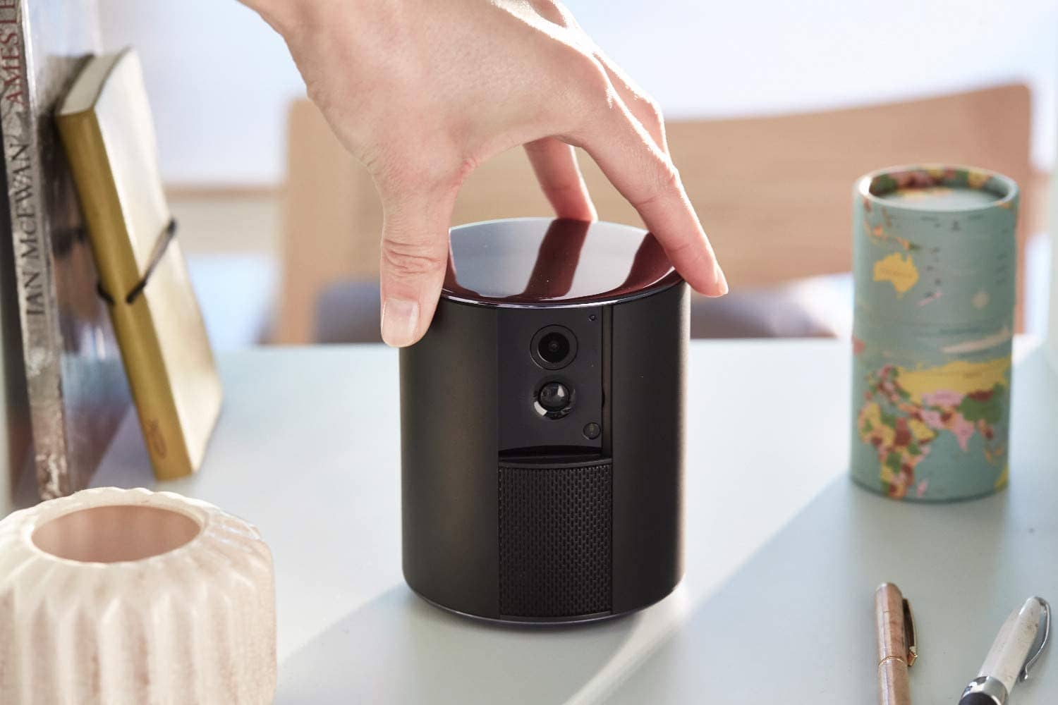 Camera de supraveghere Somfy One, Full HD, Alarma si Sirena, WiFi, Bluetooth 4.0, Detector de miscare — imaginea 5