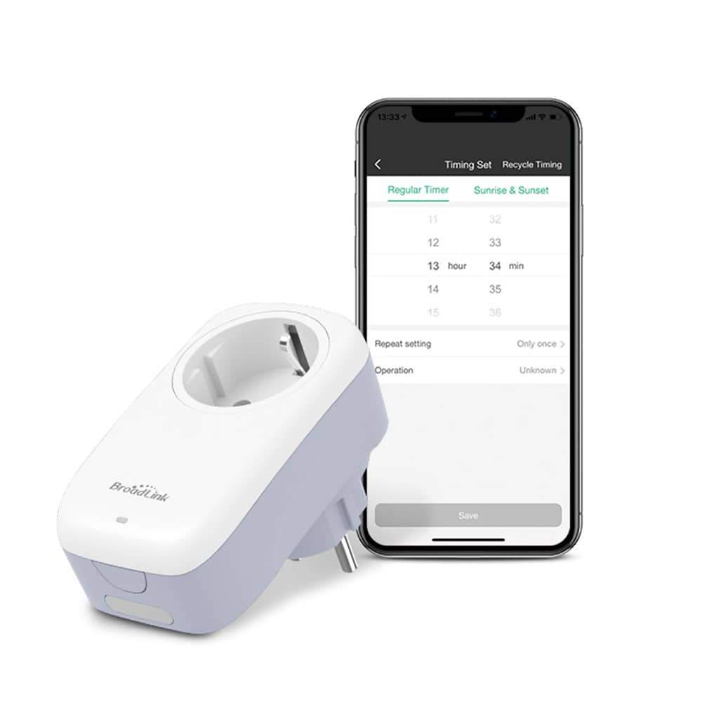 Priza inteligenta BroadLink SP4L-EU, Wi-Fi, 16A, Programabila, Control aplicatie, Lumina de veghe — imaginea 5