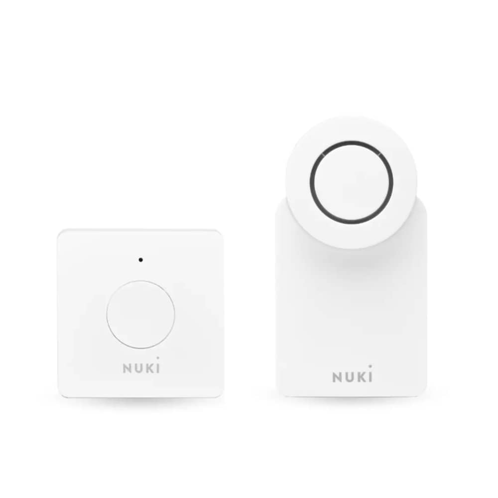 Pachet Nuki Combo 4.0, Include Nuki Smart Lock 4.0 si Nuki Bridge, Control de la distanta prin aplicatie — imaginea 1
