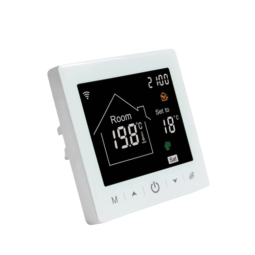 Termostat Wi-Fi BeOk pentru centrala termica pe gaz si incalzire in pardoseala — imaginea 3