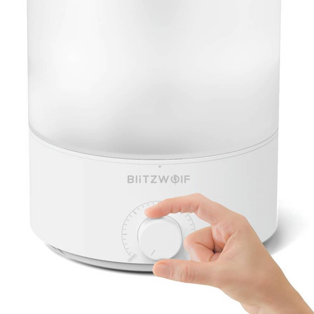 Umidificator si difuzor de arome BlitzWolf BW-SH2, Capacitate 4 L, Lumina RGB, Control aplicatie — imaginea 4