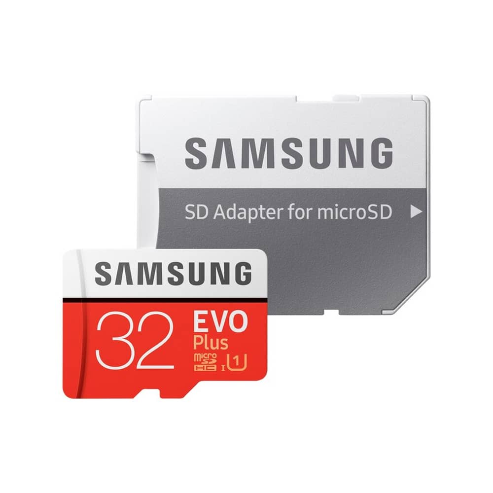 Card de memorie Samsung EVO Plus 32 GB MB-MC32GA/EU + Adaptor SD, Memorie interna de tip USH-I — imaginea 1