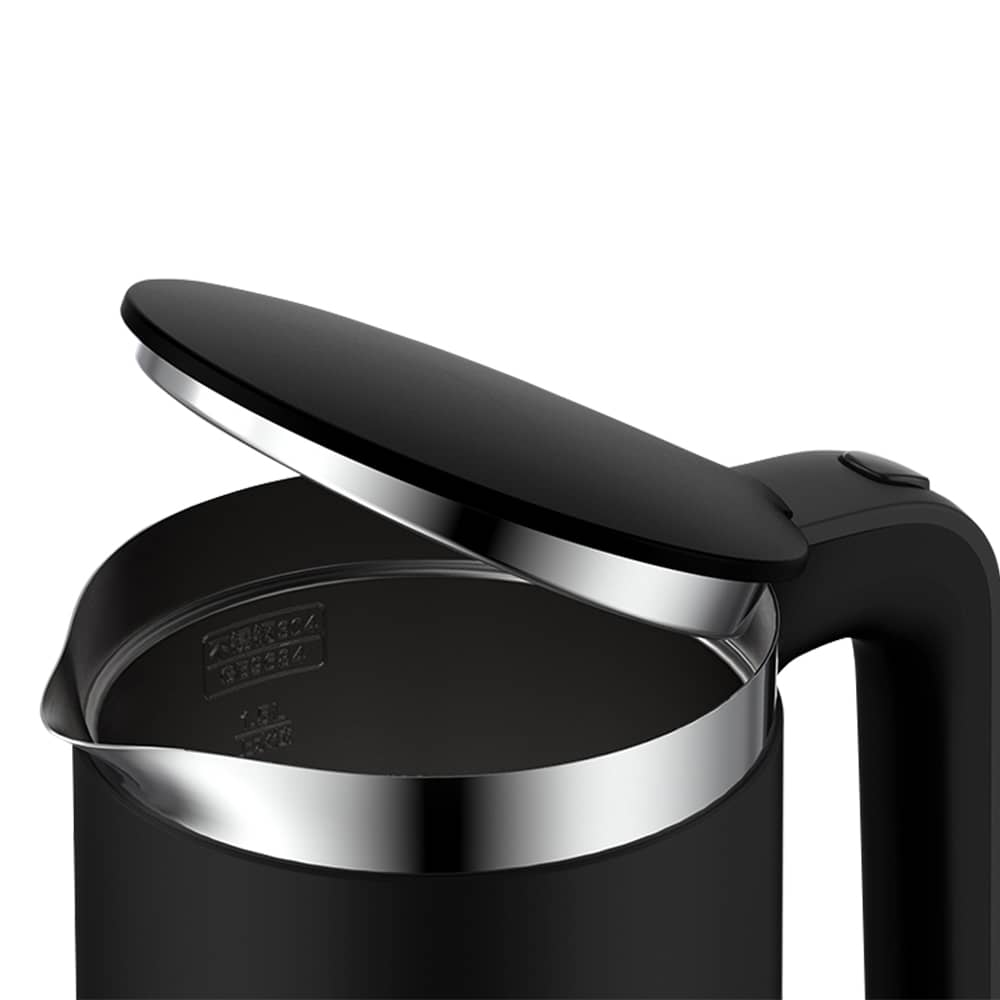 Fierbator de apa Viomi Kettle, Negru, Otel inoxidabil, Capacitate 1.5 L, Putere 1800 W - Resigilat — imaginea 4