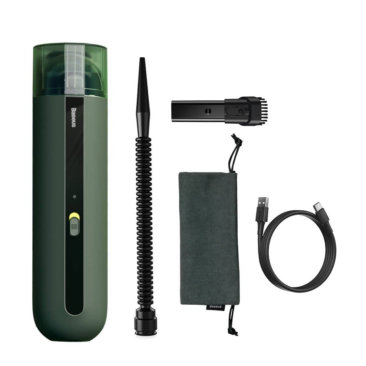 Aspirator auto Baseus Capsule Mini A2, Wireless, Putere 70 W, Timp de lucru 20 min, Incarcare Type-C — imaginea 5