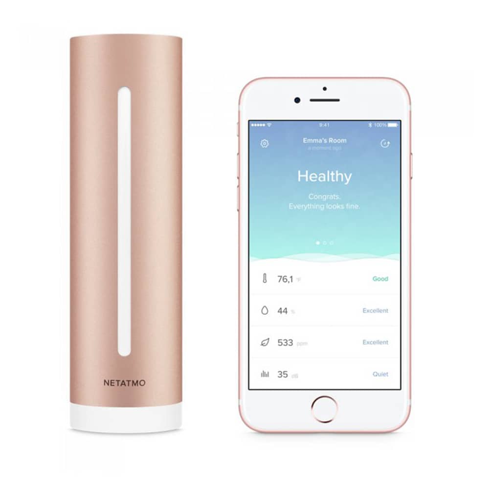 Dispozitiv de masurare a calitatii aerului Netatmo Home Coach, Temperatura, Umiditate, CO2, Zgomot — imaginea 2