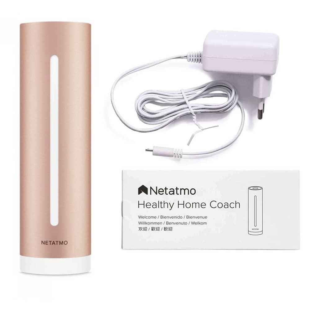 Dispozitiv de masurare a calitatii aerului Netatmo Home Coach, Temperatura, Umiditate, CO2, Zgomot — imaginea 3