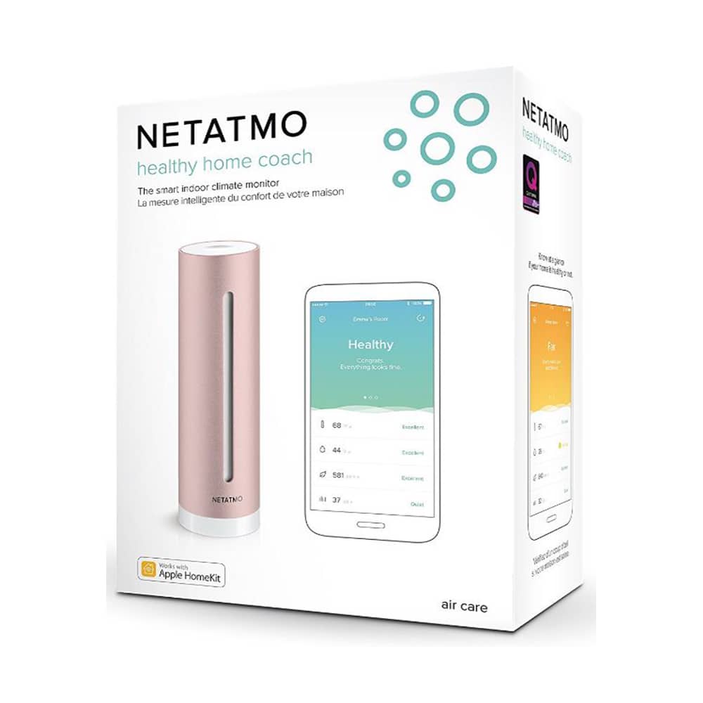 Dispozitiv de masurare a calitatii aerului Netatmo Home Coach, Temperatura, Umiditate, CO2, Zgomot — imaginea 4