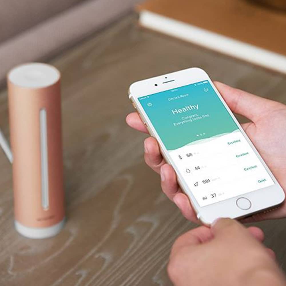 Dispozitiv de masurare a calitatii aerului Netatmo Home Coach, Temperatura, Umiditate, CO2, Zgomot — imaginea 6