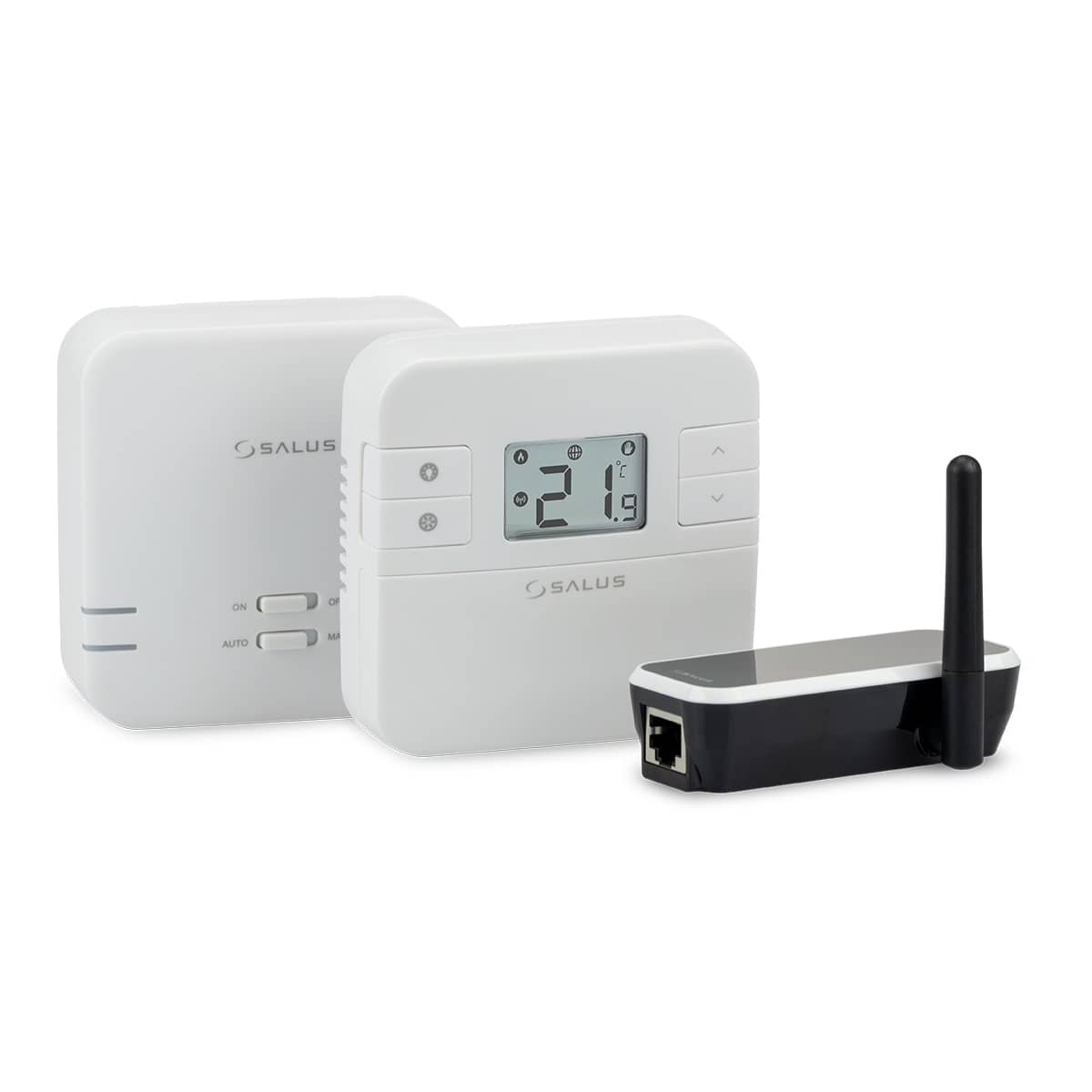 Termostat inteligent Salus RT310i, Alimentare 230 V, Control aplicatie, Programabil, Mod racire / incalzire — imaginea 2