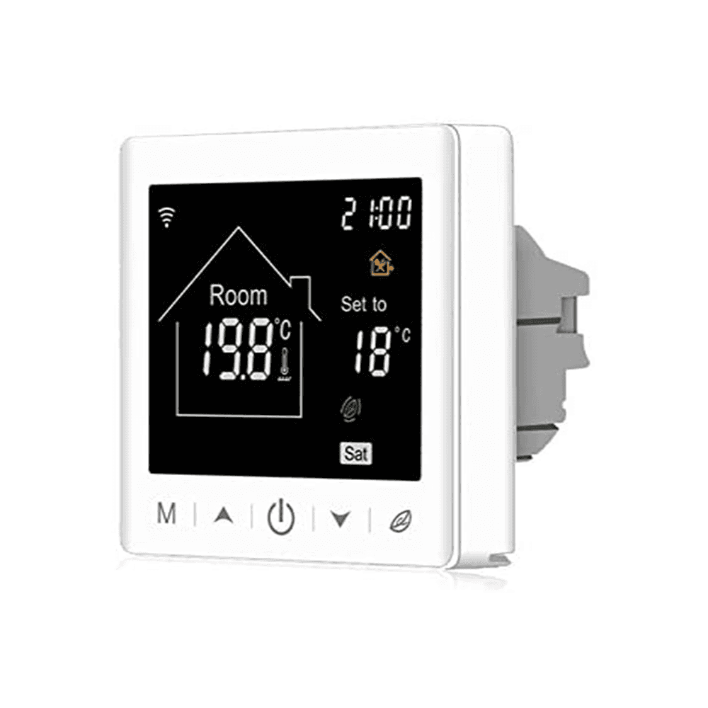 Termostat Wi-Fi pentru incalizare electrica in pardoseala BeOk TR9B-WIFI-EP — imaginea 3
