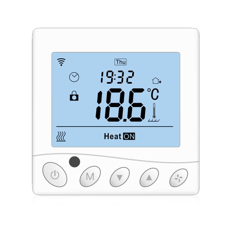 Termostat Wi-Fi pentru incalzirea electrica in pardoseala BeOk TR33-WIFI-EP — imaginea 3