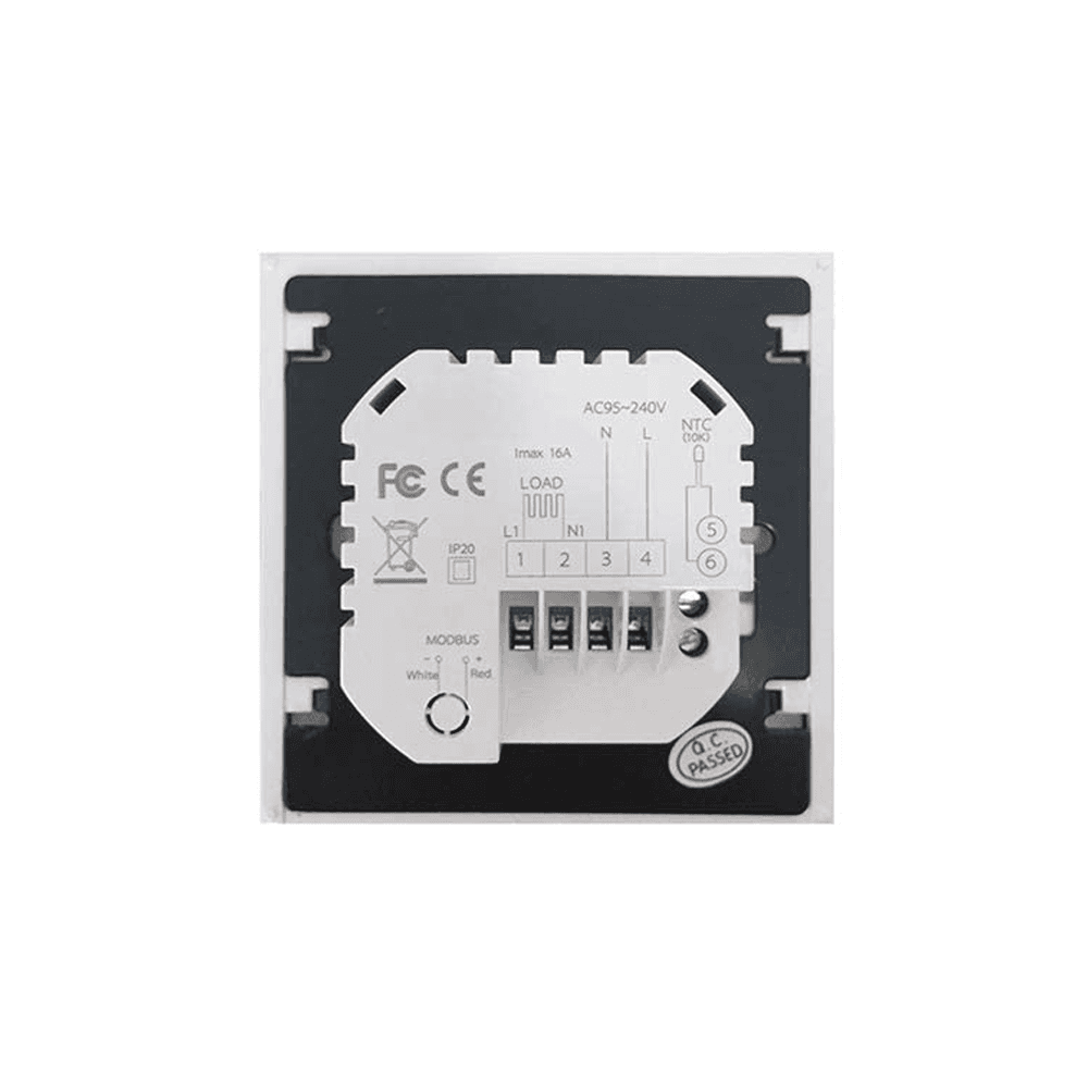 Termostat Wi-Fi pentru incalzirea electrica in pardoseala BeOk TGW003-WIFI-EP — imaginea 4