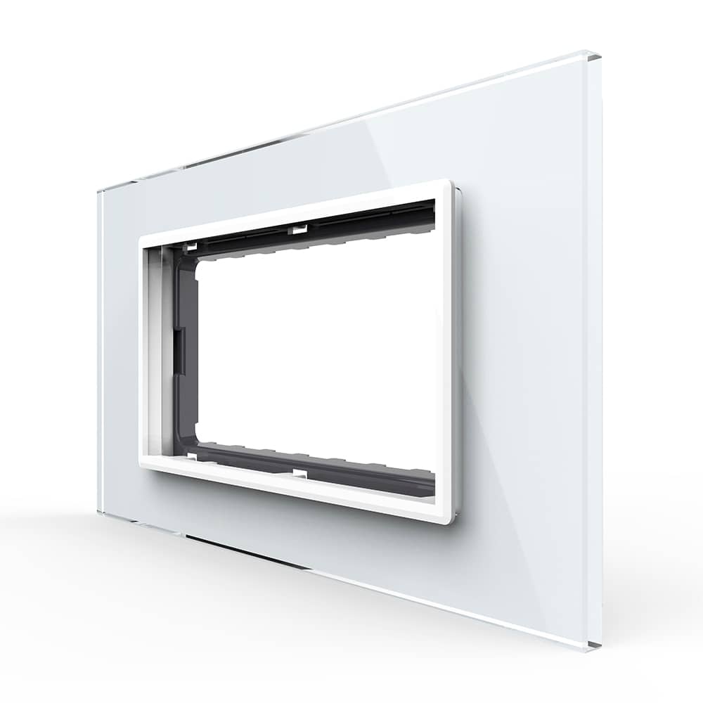 Rama din sticla Livolo standard Italian 4 module - Serie noua — imaginea 1