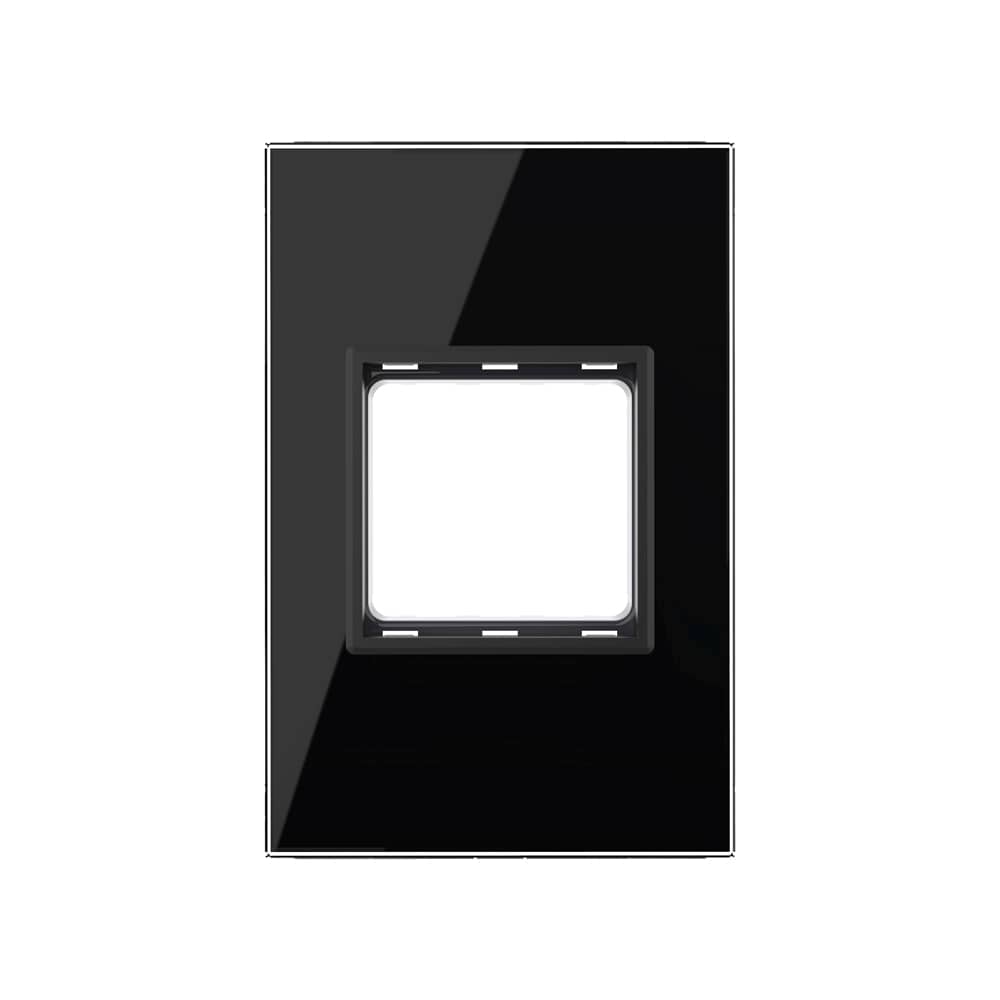 Rama din sticla Livolo standard Italian 2 module - Serie noua — imaginea 2