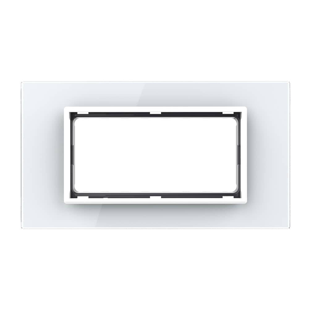 Rama din sticla Livolo standard Italian 4 module - Serie noua — imaginea 2