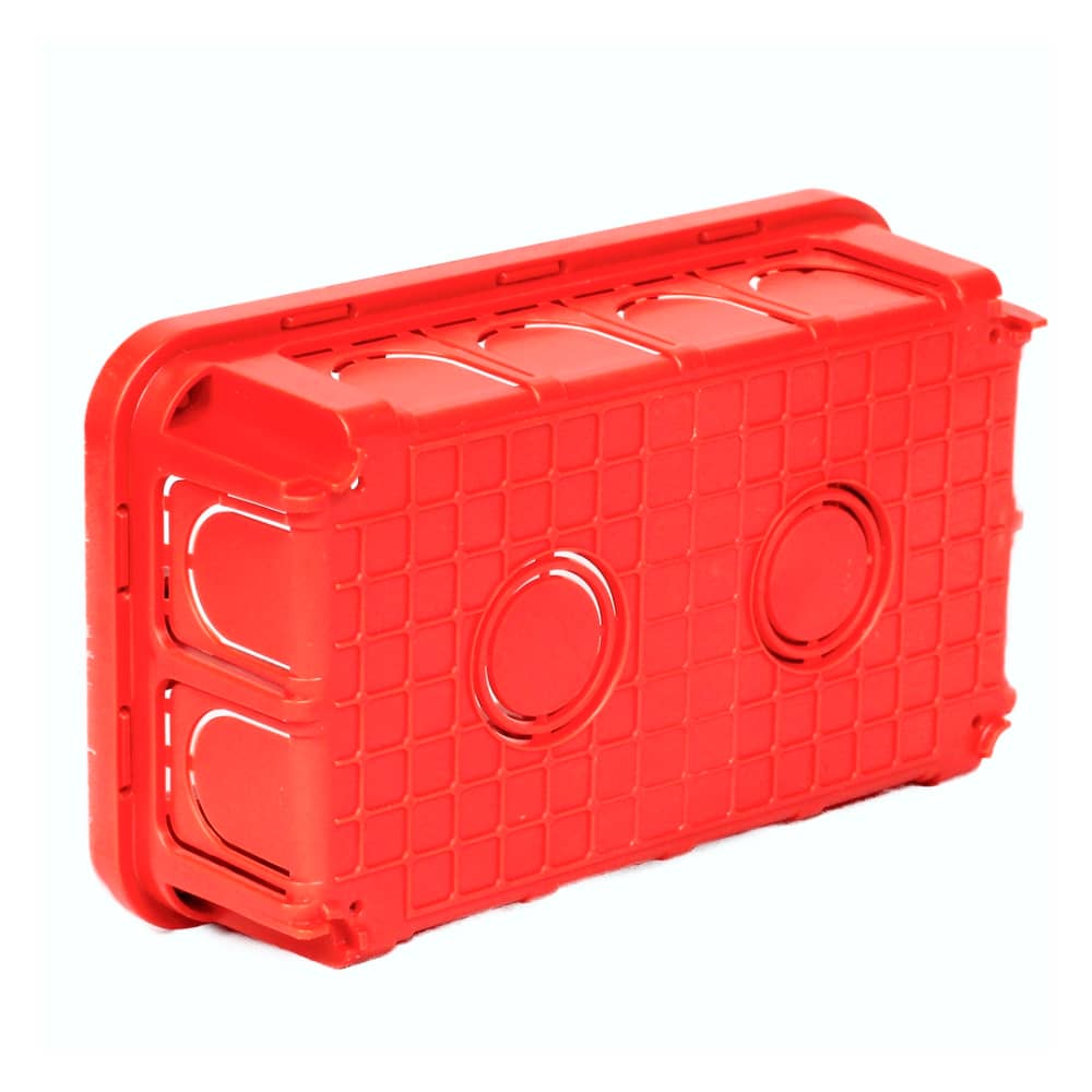 Doza incastrata GW 24404 ST 4 module compatibil Livolo - standard Italian — imaginea 3